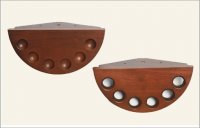 visual wandrek halfrond Eco voor 6 keuen product