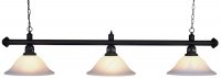 visual BILJARTLAMP MET 3 GLAZEN KAPPEN product