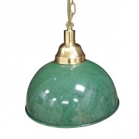 Lamp rond klassiek 33 cm groen marmer