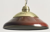 visual lamp solo messing donker rood 45cm product