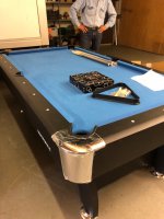 visual Nieuwe Pooltafel wegens annulering order product